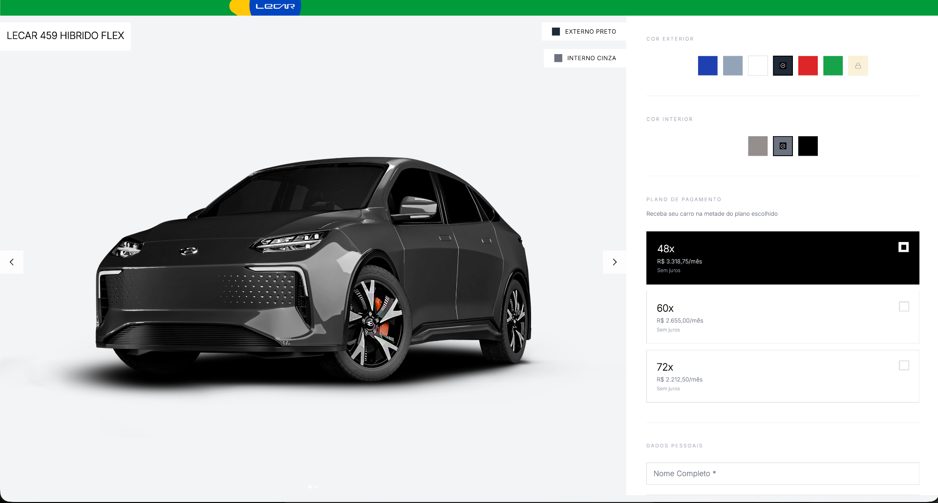 Configurador da LECAR